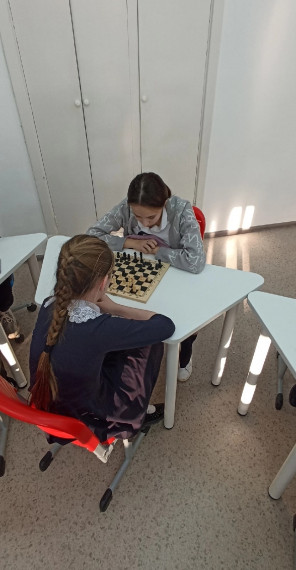 Шахматный турнир в школе.